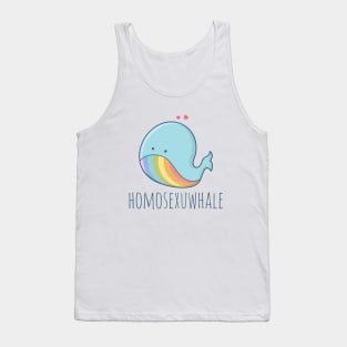 Homosexuwhale Tank Top